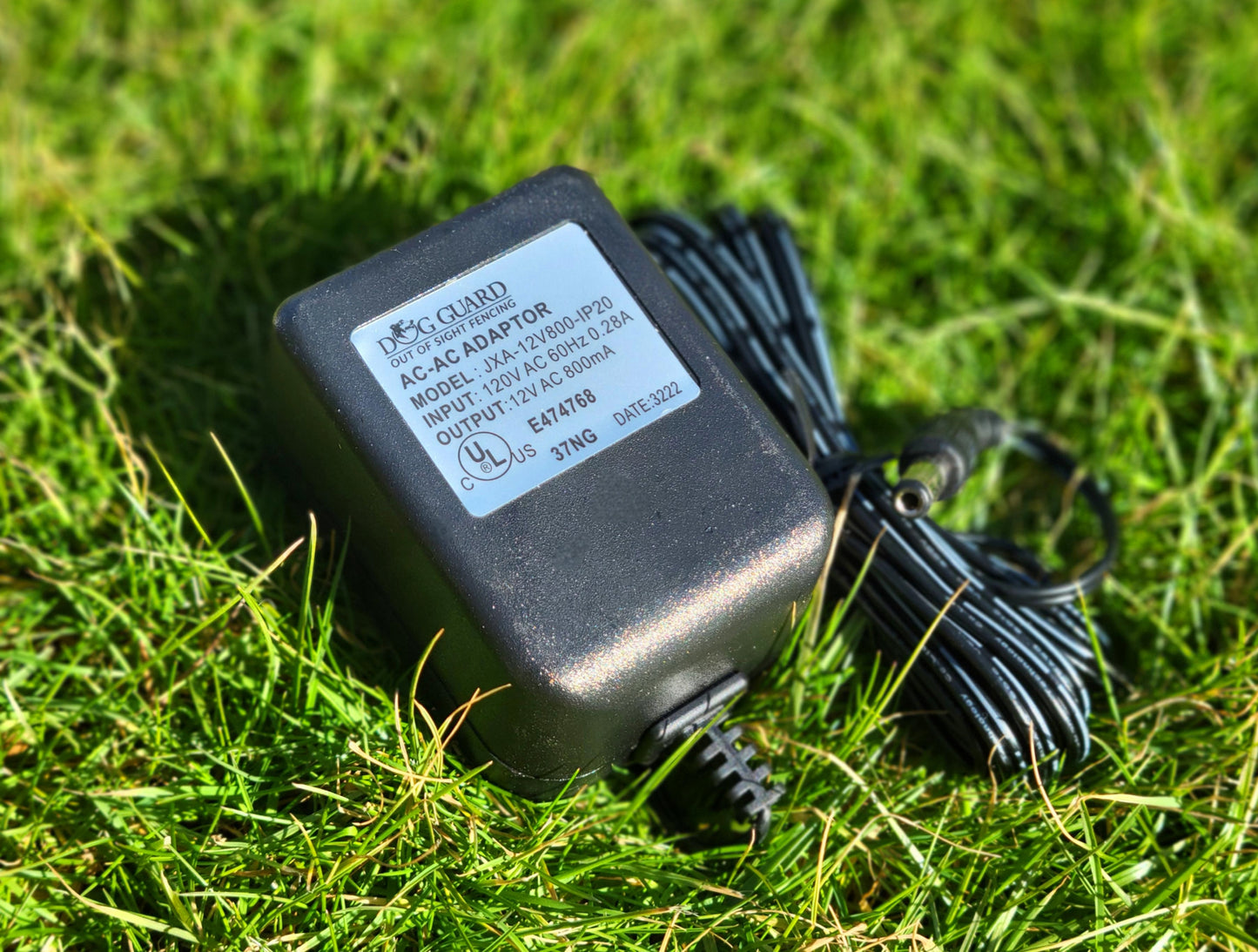 Dog Guard T4 Transmitter & Room Transmitter Replacement AC Adapter - Power Cord