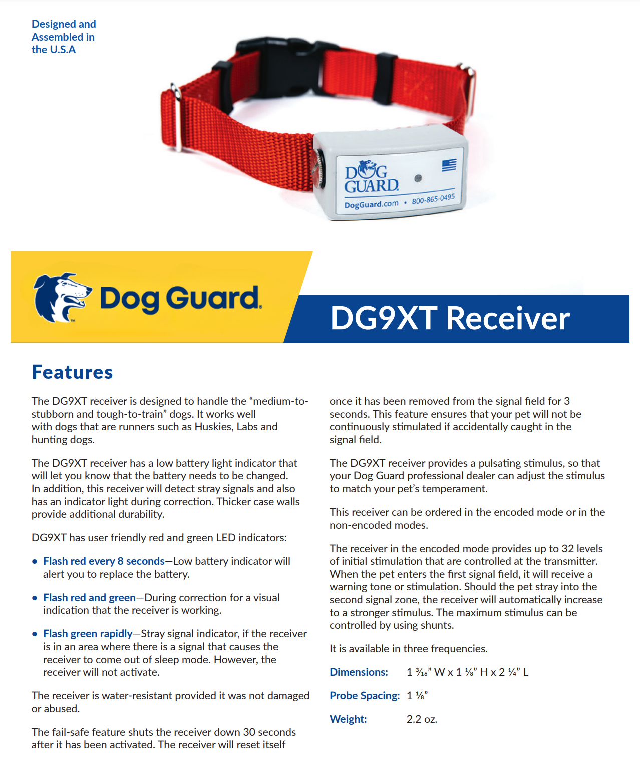 Dog Guard DG9XT Receiver