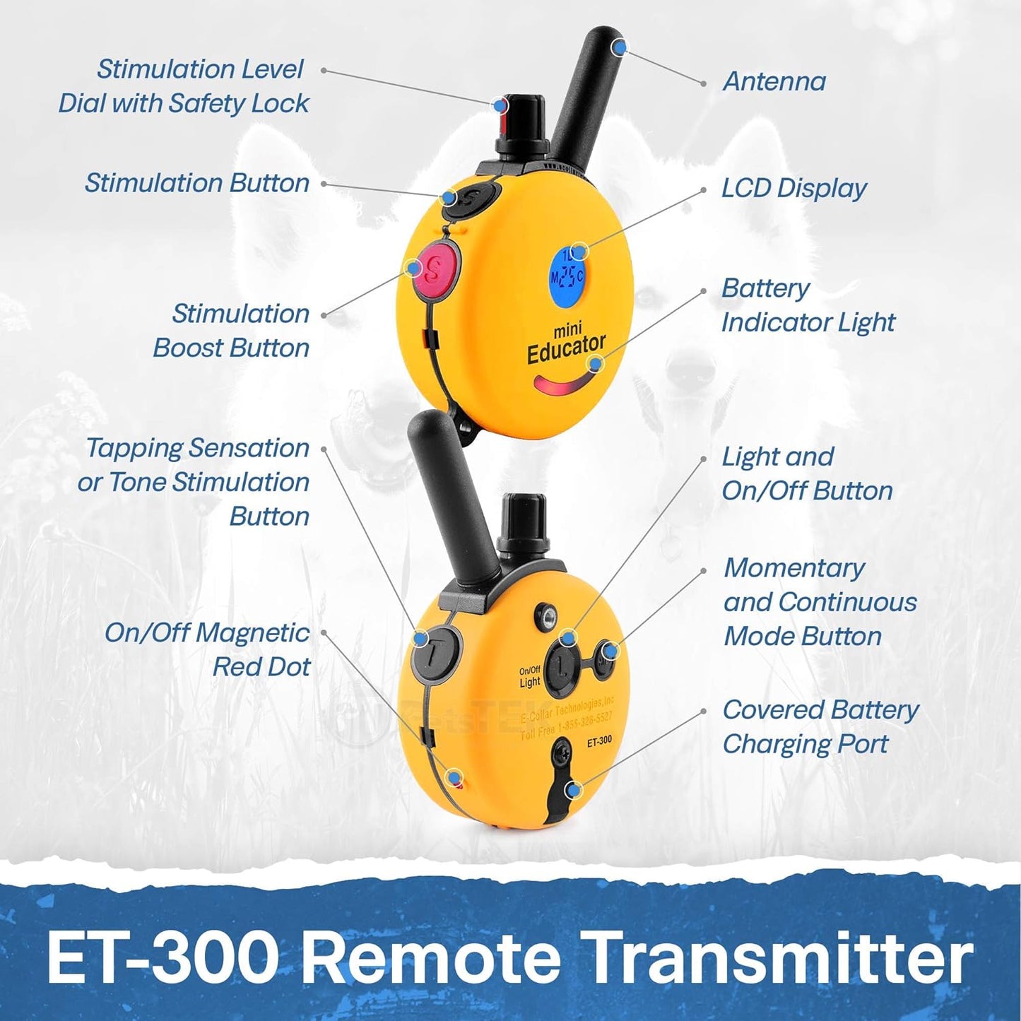 ET-300 Mini Educator® E-Collar™ (Remote Trainer)